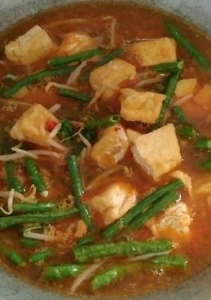 Foto resep Tumis kacang panjang,tahu dan toge