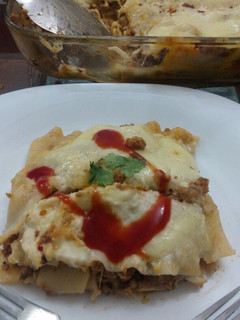 A picture of Lasagna.