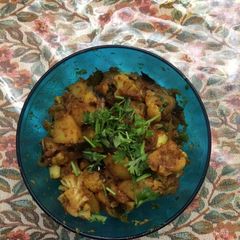 A picture of Gobhi Aloo.
