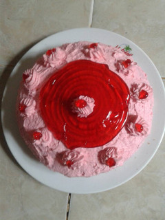 Foto resep Sponge Cake Strawberry