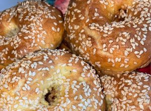 O poză a rețetei Bagels cu iaurt 🥯.