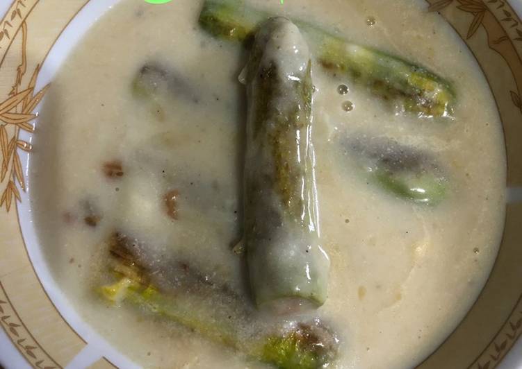 كوسه باللبن بطريقتي