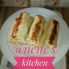 A picture of Vegetable bread roll.