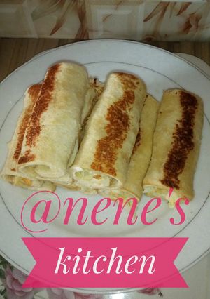 A picture of Vegetable bread roll.