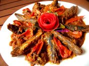 Une photo de sauce tomate piment pour poisson