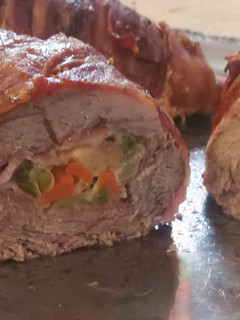 Töltött szűzpecsenye recept fotója