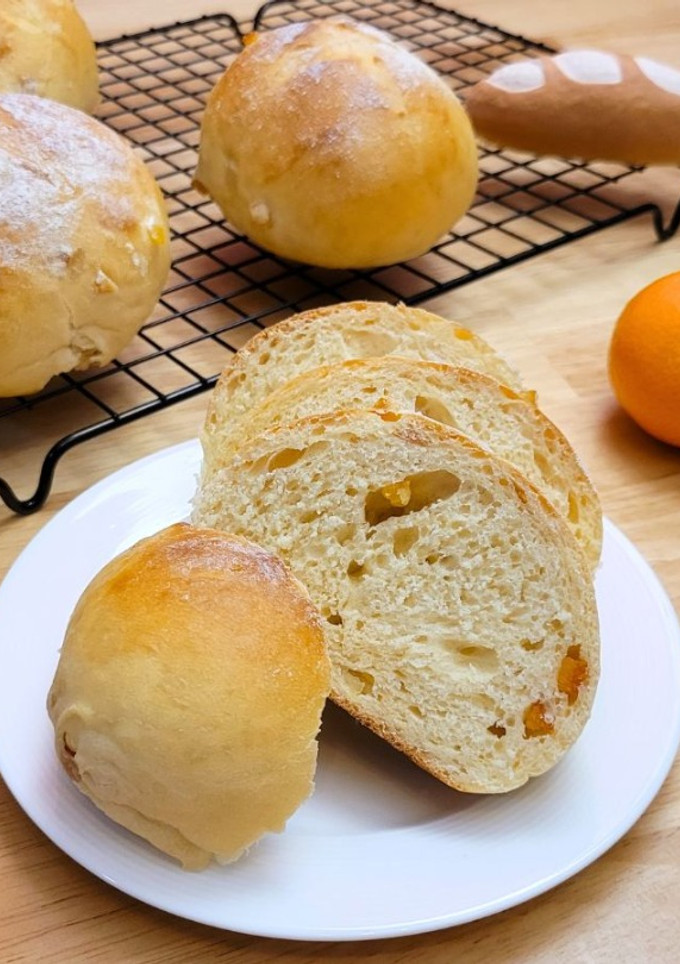 A picture of Easy First-Time Bread: Sugar-Free Orange Honey Bread.