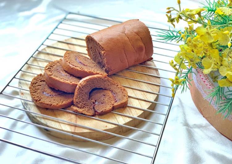 Resep Choco Swiss roll cake yang Menggugah Selera
