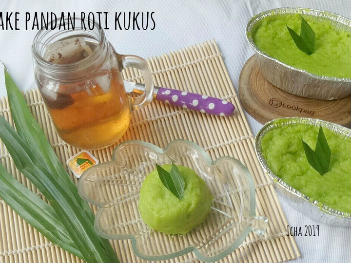 Bagaimana Membuat Chesse cake pandan roti kukus, Lezat