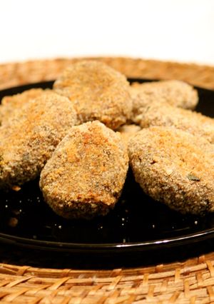 A picture of Baked Fish cutlet.