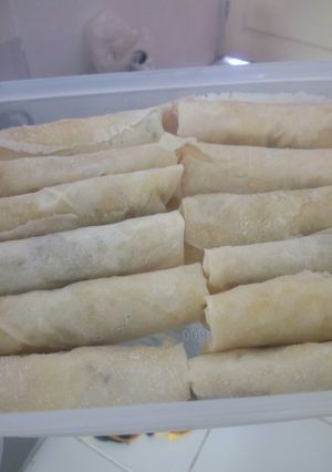 Foto resep Lumpia sayur telur