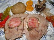 Una foto de carnes en escabeche