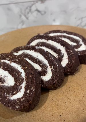 Keksz tekercs recept fotója