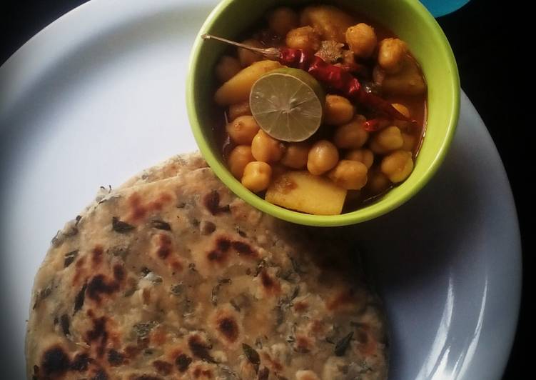 Drumstick leaves paratha a healthy dish