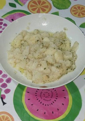 Foto principal de Coliflor aromatizada con ajo y perejil