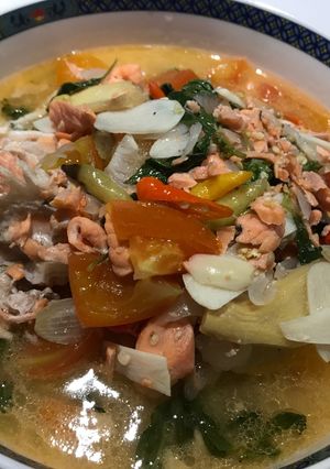 Foto resep Sop salmon