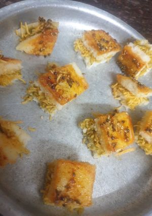 A picture of Southern Sandwich Dhokla.