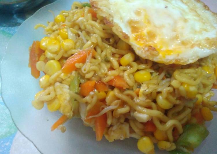 Mie jawa sayur mayur