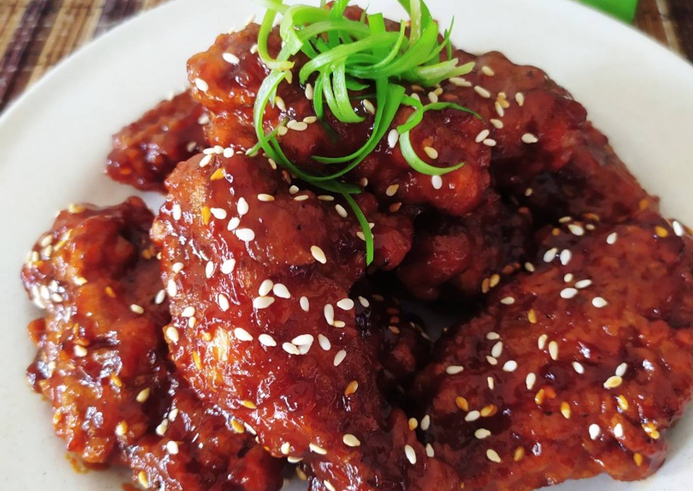 Sweet, Sour and Spicy Korean Fried Chicken