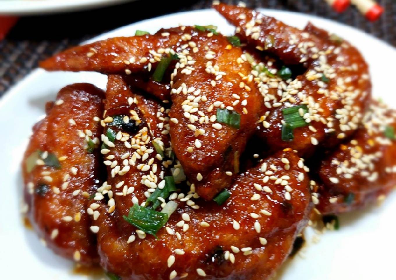 251. Korean Spicy Chicken Wings