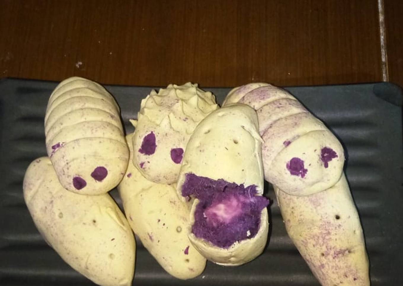 Roti ubi korea viral