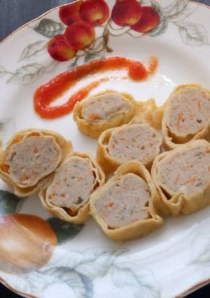 Foto resep Egg chicken roll (ala H*kben) 😘