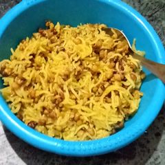 A picture of Moong dal khichdi.