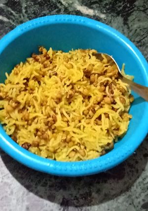 A picture of Moong dal khichdi.