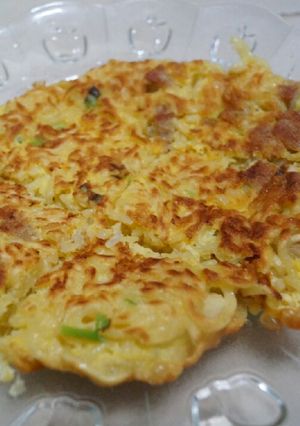 Foto resep Omelet mie telur simple