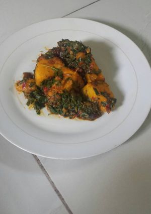 A picture of Simple porridge yam.
