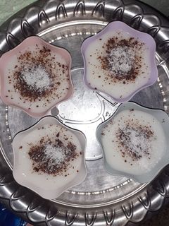 صورة لوصفة محلبي بالكاكاو