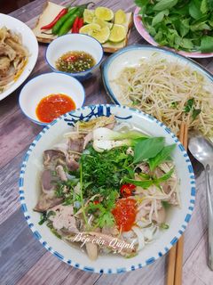 Hình của món Phở Việt.