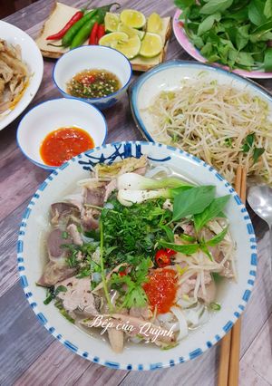 Hình của món Phở Việt.