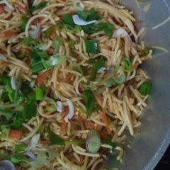 A picture of Hakka Noodles.
