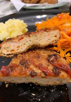 Una foto de Hamburguesa de pollo