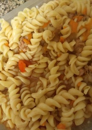 Una foto de Fideos con tuco