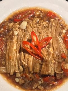 Foto resep Jamur Enoki Pedas