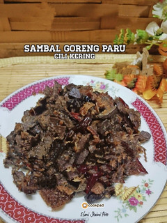 Gambar 2:3:24 - Sambal goreng paru cili kering