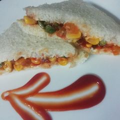 Corn sandwich A picture of Corn sandwich.