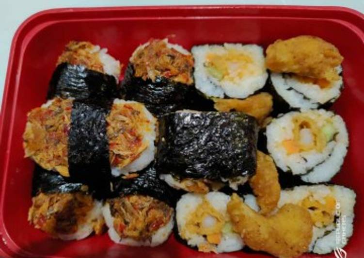 Langkah Mudah untuk Menyiapkan Sushi no rice vinegar Anti Gagal