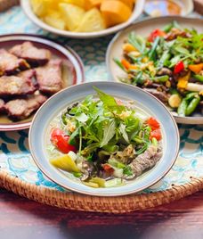 canh cải chua thịt heo