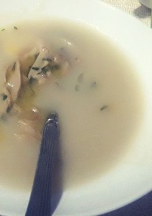 صورة لوصفة شوربة بالفطر سهلة