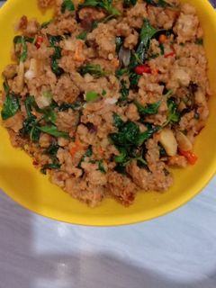 Foto resep Oseng oncom kemangi