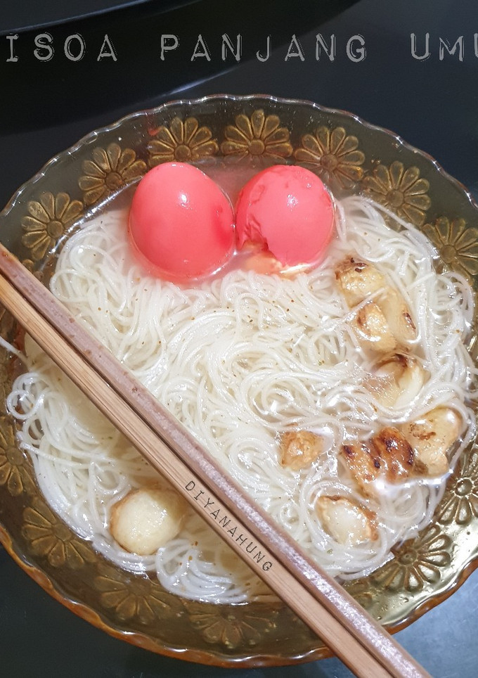 Foto resep Misoa Panjang Umur/Ultah