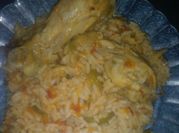 Una foto de guisado de dieta
