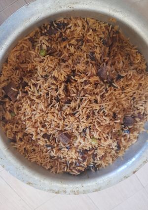 A picture of Beef Pilau.