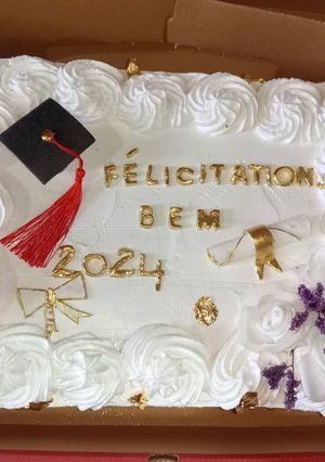 صورة لوصفة كيكة التخرج 2024
