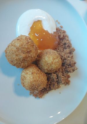 Kölesgombóc a hamis túrógombóc recept fotója
