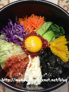 韓式拌飯비빔밥 的食譜成品照片