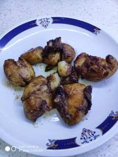 Φωτογραφία της συνταγής Καραμελωμένες πατάτες baby